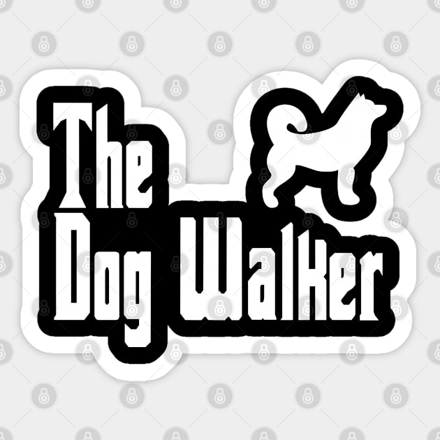 dog walker Sticker by Magic Arts